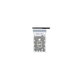 Υποδοχή SIM για Samsung S22 Ultra S908B | GH98-47138E | Graphite | Genuine Service Pack
