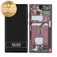 Συγκρότημα οθόνης για Samsung S22 Ultra, S908B, GH82-27488B, GH82-27489B, Burgundy, Service Pack