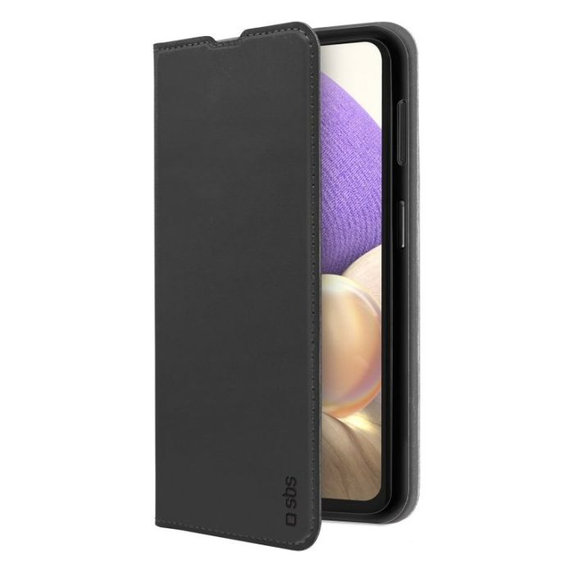 Θήκη Βιβλίο Πορτοφόλι Lite για Samsung A13 5G & A04s, Μαύρο, Black, SBS