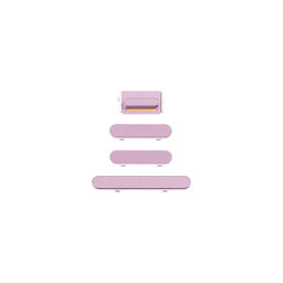 Πλαϊνά Κουμπιά για iPhone 13 | 13 Mini | Ροζ | Pink