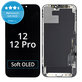 Οθόνη Soft OLED για iPhone 12, 12 Pro, Αφής με πλαίσιο, FixPremium