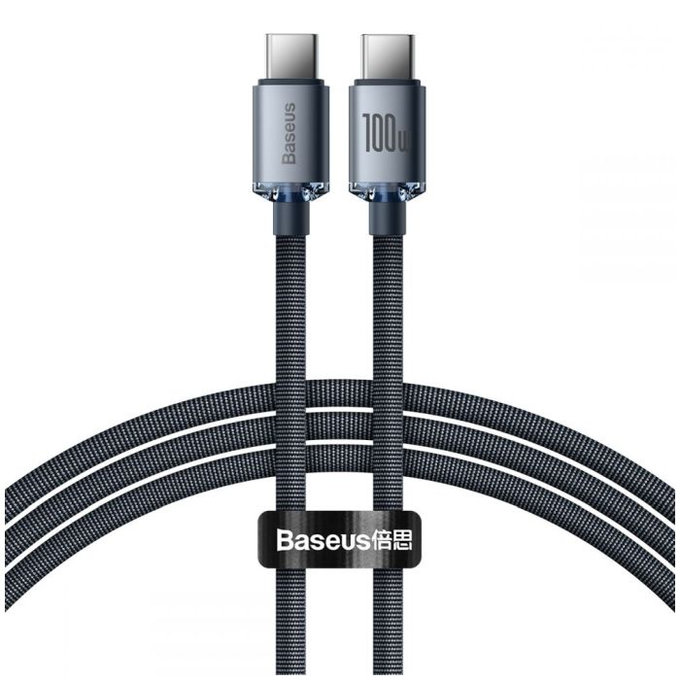 Καλώδιο USB-C / USB-C (1.2m) | Μαύρο | Black | Baseus