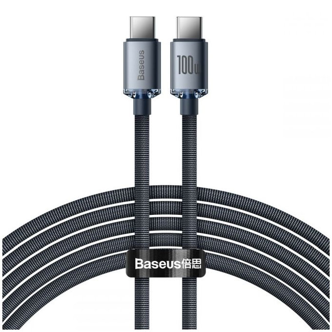 Καλώδιο USB-C / USB-C (2m) | Μαύρο | Black | Baseus