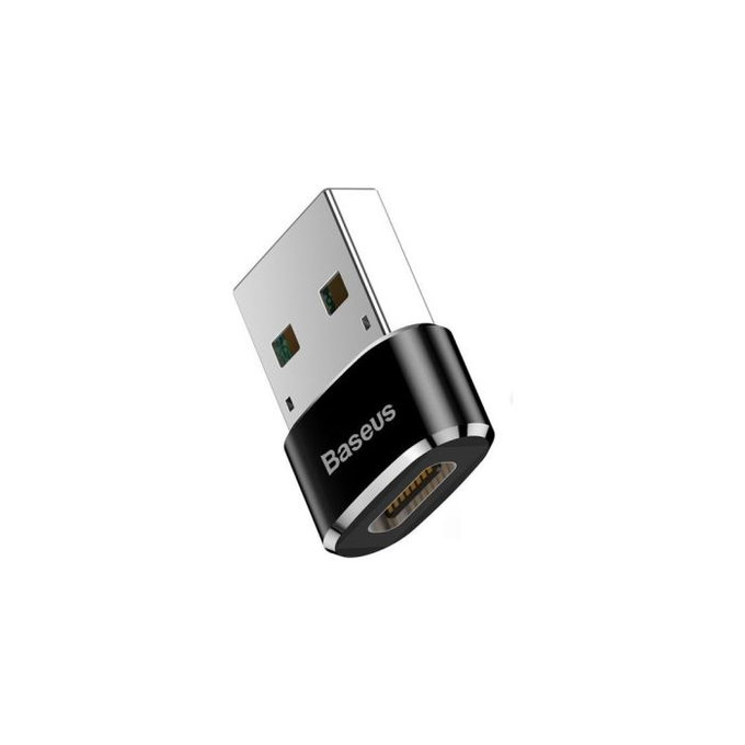 Αντάπτορας USB / USB-C | μαύρο | Black | Baseus