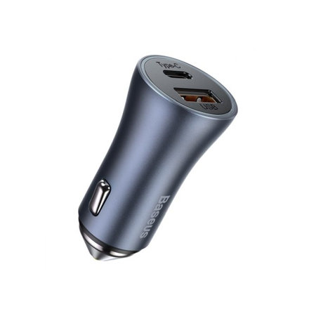 Φορτιστής Αυτοκινήτου USB, USB-C, 3A | Γκρι | Baseus
