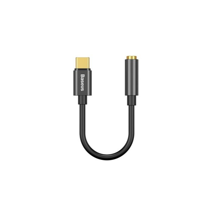 Αντάπτορας USB-C / 3.5mm Jack | μαύρο | Black | Baseus