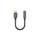 Αντάπτορας USB-C / 3.5mm Jack | μαύρο | Black | Baseus