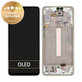 Συγκρότημα οθόνης για Samsung A33 5G, A336B, GH82-28143B, GH82-28144B, Awesome White, Service Pack