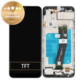 Συγκρότημα οθόνης για Samsung A03, A035G, GH81-21626A, Black, Service Pack