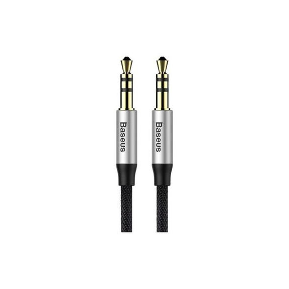 Aux Καλώδιο (1m) | silver/black | Baseus