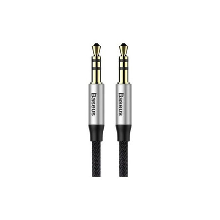 Aux Καλώδιο (1m) | silver/black | Baseus