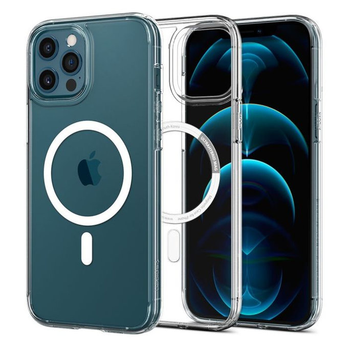 Θήκη Ultra Hybrid με MagSafe για iPhone 12 & 12 Pro | Λευκό | White | Spigen