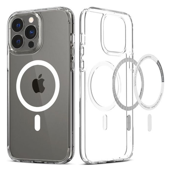 Θήκη Ultra Hybrid με MagSafe για iPhone 13 Pro Max, Λευκό, White, Spigen
