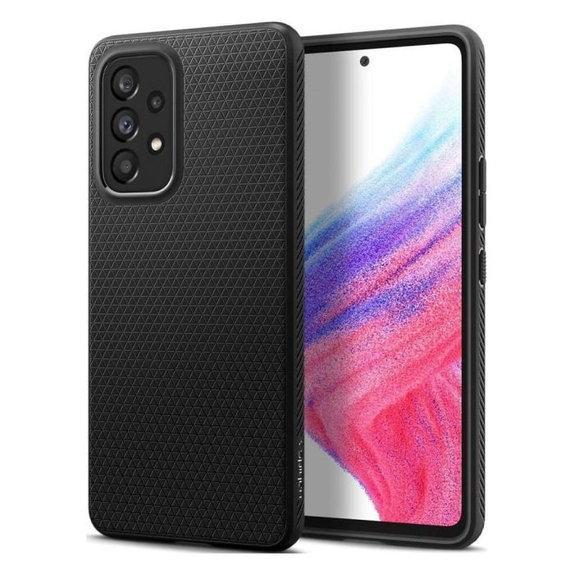 Θήκη Liquid Air για Samsung A53 5G, Matte Black, Spigen