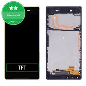 Συγκρότημα οθόνης για Sony Xperia Z5, E6653, Μαύρο, Black, Aftermarket