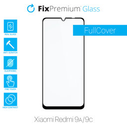FullCover Προστατευτικό Γυαλί για Xiaomi Redmi 9A & 9C | FixPremium