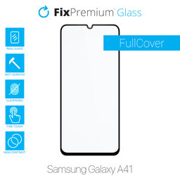 FullCover Προστατευτικό Γυαλί για Samsung A41 | FixPremium