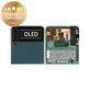 Συγκρότημα οθόνης για Samsung Z Flip 3, F711B, GH97-26773C, Green, Out, Service Pack