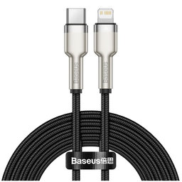 Καλώδιο Lightning / USB-C (2m) | Μαύρο | Black | Baseus