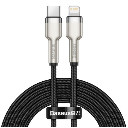 Καλώδιο Lightning / USB-C (2m) | Μαύρο | Black | Baseus