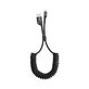 Καλώδιο Lightning / USB (1m), ελατηρίου | Μαύρο | Black | Baseus