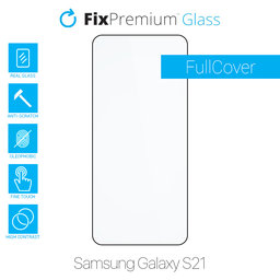 FullCover Προστατευτικό Γυαλί για Samsung S21 | FixPremium