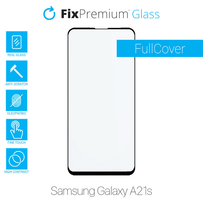 Προστατευτικό Γυαλί για Samsung A21s, FixPremium