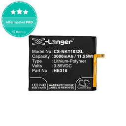 Battery για Nokia 6 | HE316 | 3000mAh | HQ