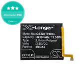 Μπαταρία για Nokia 9 PureView, 3250mAh, Li-Pol, 3.85 V, HE354, HQ