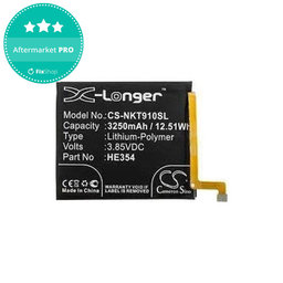 Battery για Nokia 9 PureView | HE354 | 3250mAh | HQ