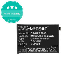 Battery για Oppo Reno 5 Pro | BLP823 | 2100mAh | HQ