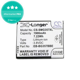 Μπαταρία για Samsung Ace 4 G357FZ, EB-BG357BBE, 1900mAh, HQ