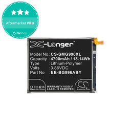 Μπαταρία για Samsung S21 Plus G996B, EB-BG996ABY, 4700mAh, HQ