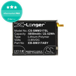 Battery για Samsung M31 M315F | M31s M317F | EB-BM317ABY | 5850mAh | HQ