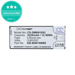Μπαταρία για Samsung Note 4 N910F, EB-BN910BBE, 3220mAh, HQ