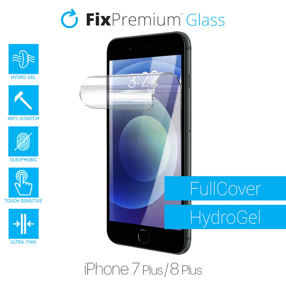 HydroGel HD - Προστατευτικό Οθόνης για iPhone 7 Plus & 8 Plus | FixPremium