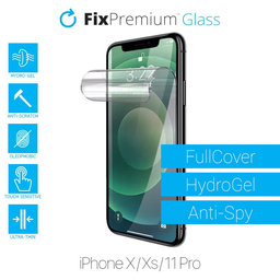 HydroGel Anti-Spy - Προστατευτικό Οθόνης για iPhone X, Xs & 11 Pro | FixPremium