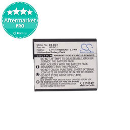 Μπαταρία για Sony Cyber-shot DSC-N1, N2, WT300, WX1, WX10, H-series, HX-series, T-series, W-series, NP-BG1 / NP-FG1, Li-Ion, 1000mAh, HQ