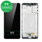 Συγκρότημα οθόνης για Samsung A31, A315F, Prism Crush Black, Aftermarket