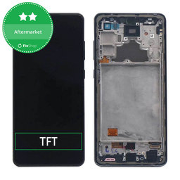 OLED/LCD Display Assembly για Samsung A72 | A725F | A726B | Awesome Black | Aftermarket
