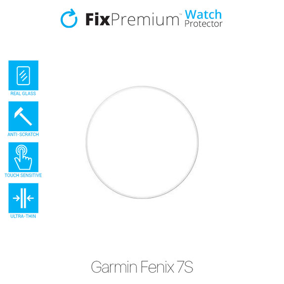 Προστατευτικό Γυαλί για Garmin Fenix 7S, Προστατευτικό ρολογιού, FixPremium