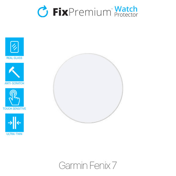 Προστατευτικό Γυαλί για Garmin Fenix 7, Προστατευτικό ρολογιού, FixPremium