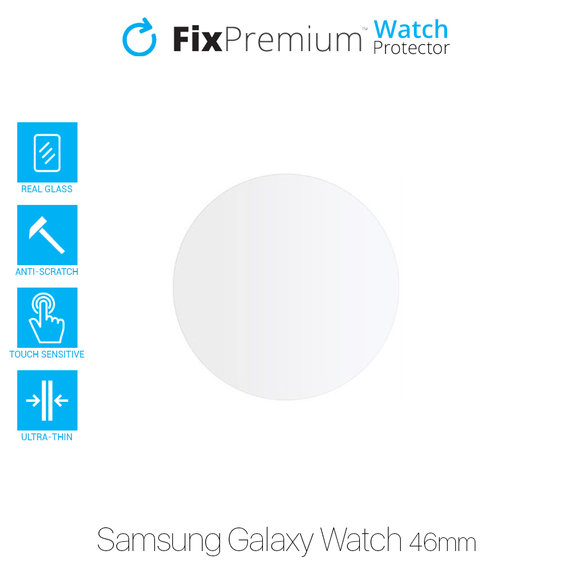 Προστατευτικό Γυαλί για Samsung Watch 46mm, Προστατευτικό ρολογιού, FixPremium