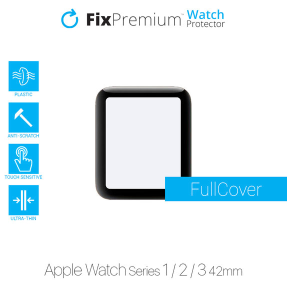 Plexiglas για Apple Watch 1, 2, 3 (38mm), Προστατευτικό ρολογιού, FixPremium