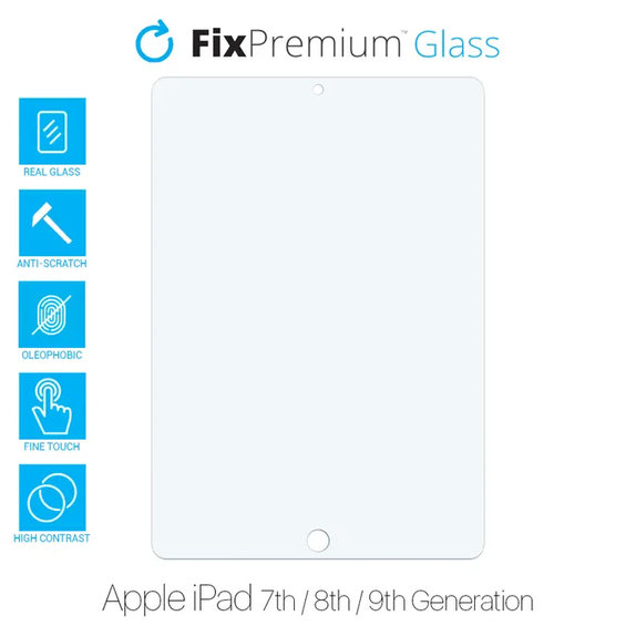 Προστατευτικό Γυαλί για Apple iPad 10.2, FixPremium Glass