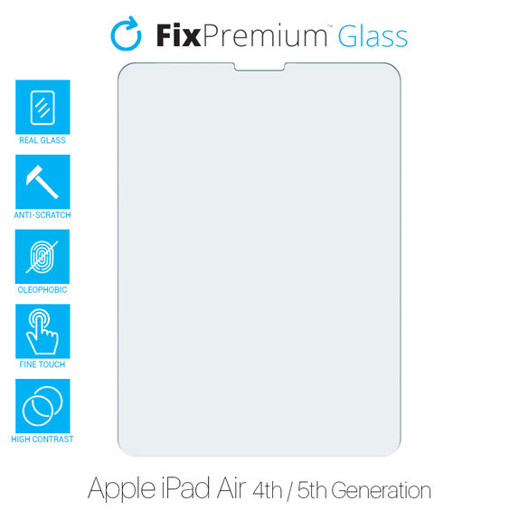 Προστατευτικό Γυαλί για Apple iPad Air 2020, Air M1, FixPremium Glass