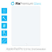 Προστατευτικό Γυαλί για Apple iPad Pro 12.9" (1st Gen 2015, 2nd Gen 2017), FixPremium Glass