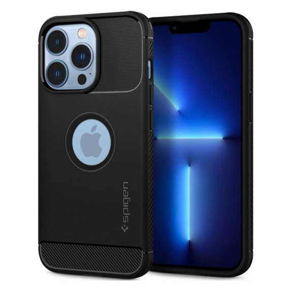 Θήκη Rugged Armor για iPhone 13 Pro Max, Μαύρο, Black, Spigen