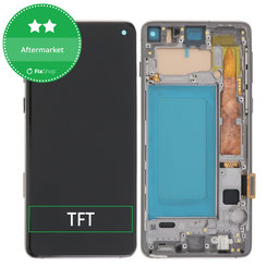 OLED/LCD Display Assembly για Samsung S10 | G973F | Prism Black | Aftermarket
