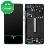 Συγκρότημα οθόνης για Samsung S21 FE, G990B, Black, Aftermarket